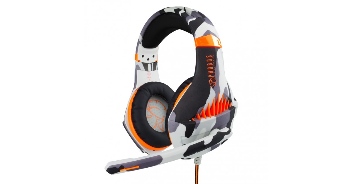 Phobos Winter Warrior gaming headset - Multiformat (PS4/PC/Switch) - HD stereogeluid - 3.5 mm jack