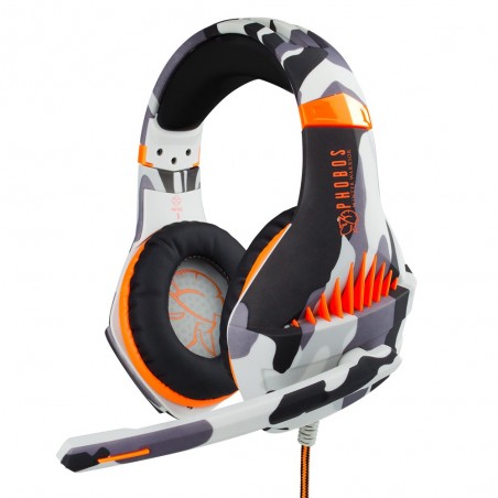 Phobos Winter Warrior gaming headset - Multiformat (PS4/PC/Switch) - HD stereogeluid - 3.5 mm jack