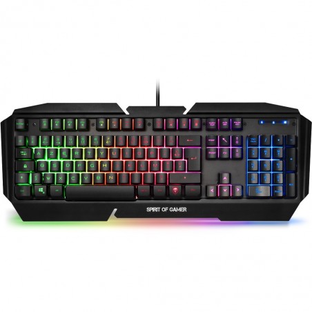 Spirit of Gamer - RGB Gaming Toetsenbord Pro K-5 - Qwerty US-Layout