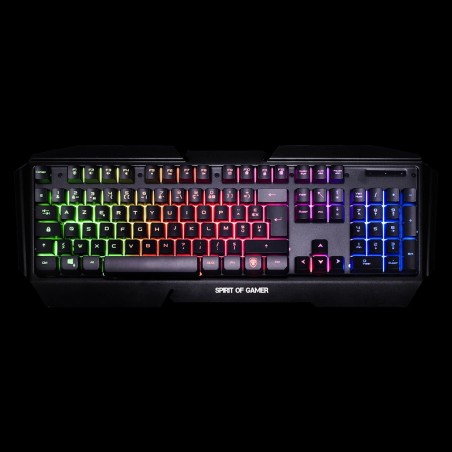 Spirit of Gamer - RGB Gaming Toetsenbord Pro K-5 - Qwerty US-Layout