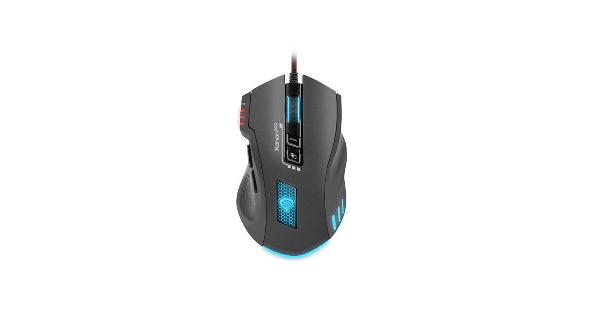 Genesis Xenon 200 RGB - Optische Gaming Muis - 3000 DPI - Inclusief software