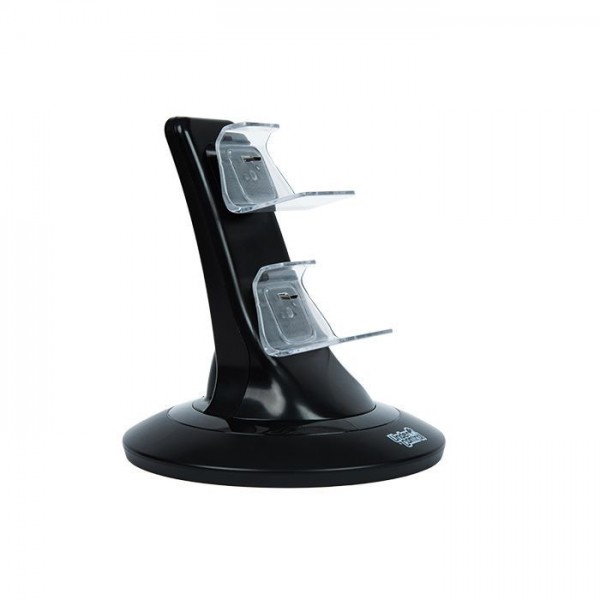 UnderControl Xbox One AC-adapter, batterij en docking station voor twee controllers UnderControl Xbox One AC-adapter, batterij en docking station voor twee controllers