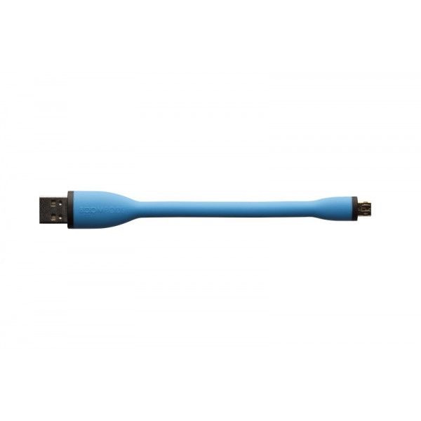 Boompods Flex MFi Lightning kabel (12,5cm) - Android – Blauw Boompods Flex MFi Lightning kabel (12,5cm) - Android – Blauw