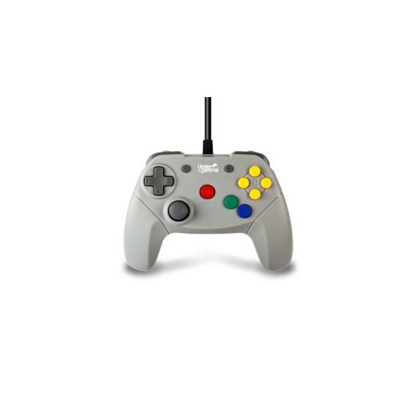 Under Control – bedrade Nintendo 64 controller – grijs Under Control – bedrade Nintendo 64 controller – grijs