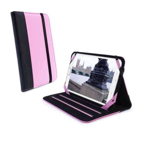 Tuff-Luv Slim-Stand FX Leren case Galaxy Tab 3 (8 inch) roze Tuff-Luv Slim-Stand FX Leren case Galaxy Tab 3 (8 inch) roze