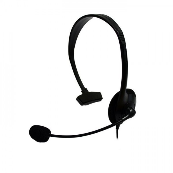 Under Control Wired headset voor Xbox 360 zwart Under Control Wired headset voor Xbox 360 zwart