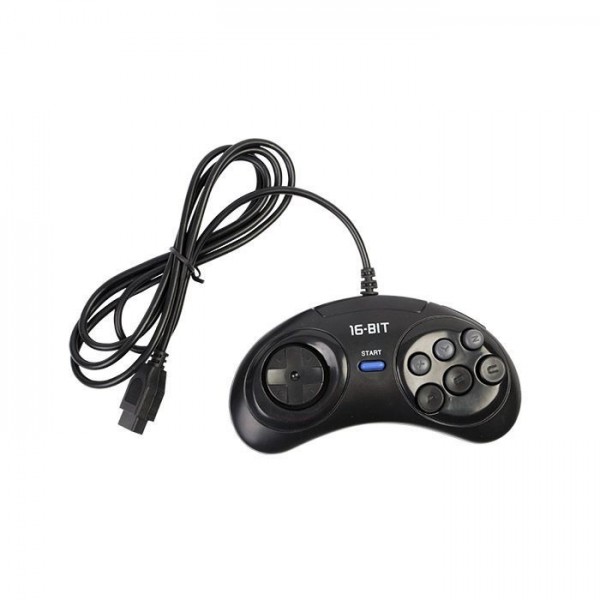 Under Control Sega Megadrive Controller Black Under Control Sega Megadrive Controller Black