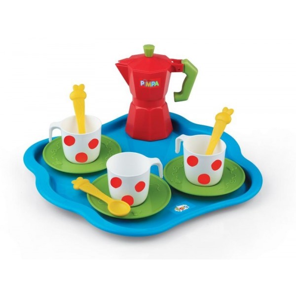 Pimpa Koffieset met Dienblad voor kinderen Pimpa Koffieset met Dienblad voor kinderen