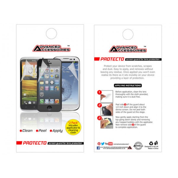 2 Pack - AA Iphone 6 Plus Screen Protectors / Guards 2 Pack - AA Iphone 6 Plus Screen Protectors / Guards
