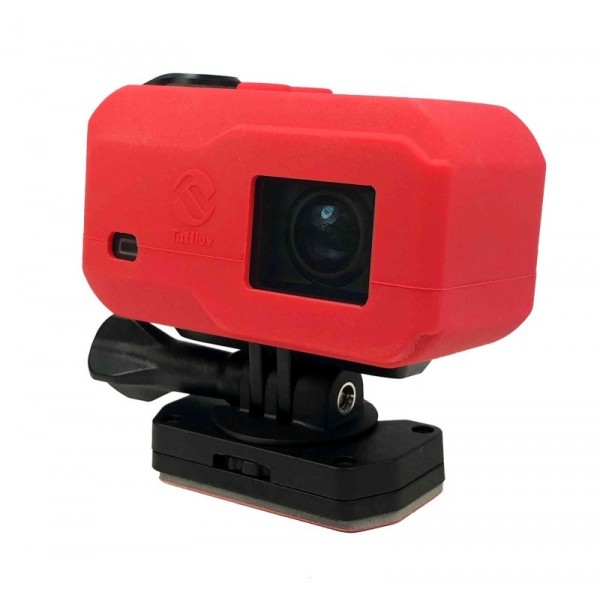 Tuff-Luv Silicone Gel hoes voor Garmin Virb X / XE Camera- Rood Tuff-Luv Silicone Gel hoes voor Garmin Virb X / XE Camera- Rood