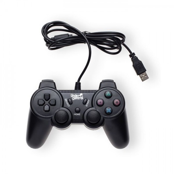 Under Control Bedrade Playstation 3 Controller Zwart Under Control Bedrade Playstation 3 Controller Zwart