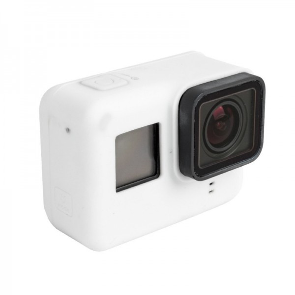 Tuff-Luv - GoPro Hero 5 Siliconen Bescherming Case Cover Shell - Wit Tuff-Luv - GoPro Hero 5 Siliconen Bescherming Case Cover Shell - Wit