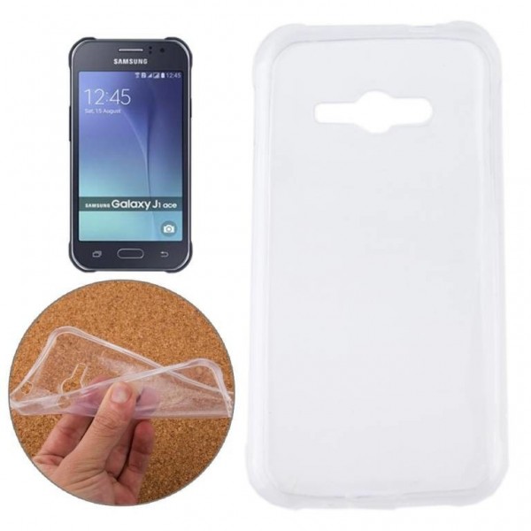 E-Volve - Siliconen TPU Gel hoes voor Samsung J1 Ace E-Volve - Siliconen TPU Gel hoes voor Samsung J1 Ace
