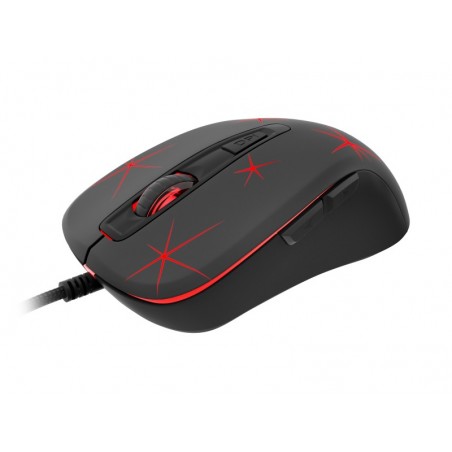 Genesis Krypton 110 - Optische Gaming muis - 2400 dpi - Zwart