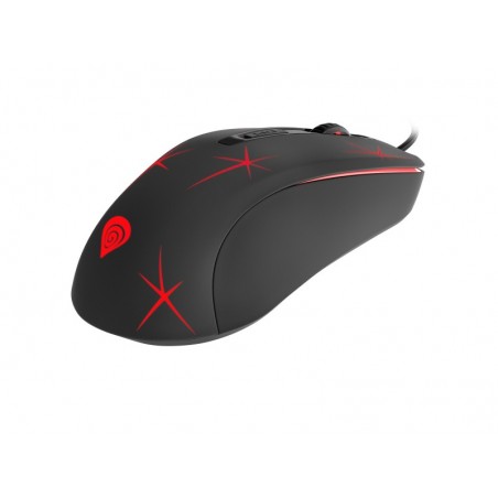 Genesis Krypton 110 - Optische Gaming muis - 2400 dpi - Zwart