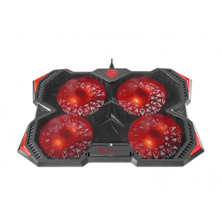 Genesis Laptop cooler OXID 15,6 inch rood