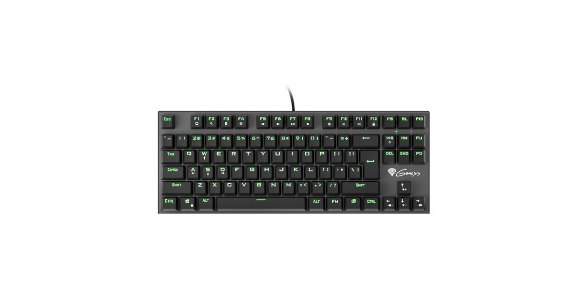 Genesis Thor 300 TKL US -  Mechanisch Gaming Toetsenbord - Blue Outemu Switch