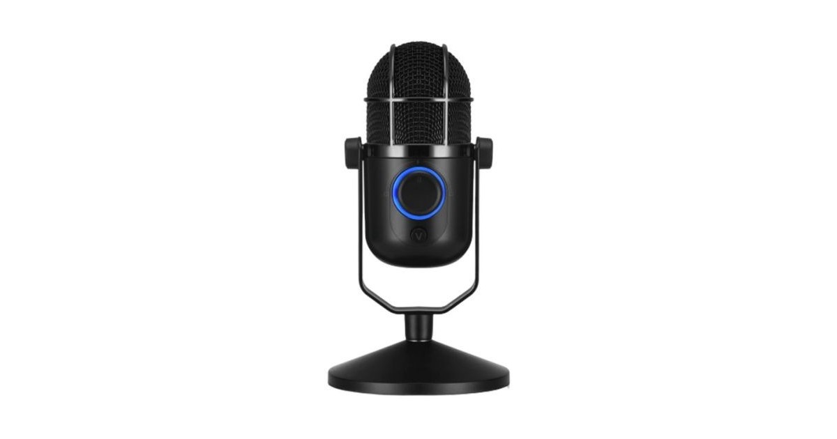 Thronmax - MDrill Dome microfoon - Diep Zwart - 48 KHz - PC/PS4