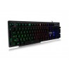 Rampage Gaming Toetsenbord KB-R78 - Rainbow achtergrond verlichting - Metalen behuizing - US Layout