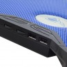 Spirit of Gamer - Laptop Cooling pad - Koeler Blade 500 - tot 17 inch - Blauw