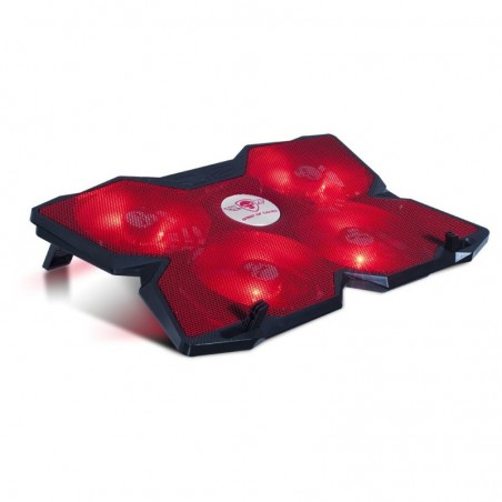 Spirit of Gamer - Laptop Cooling pad - Koeler Blade 500 - tot 17 inch - Rood