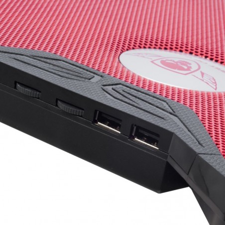 Spirit of Gamer - Laptop Cooling pad - Koeler Blade 500 - tot 17 inch - Rood