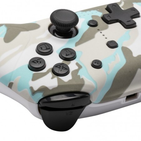 Nintendo Switch - Draadloze Bluetooth Controller - Snow White Camo