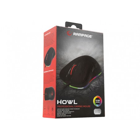 Rampage SMX-R50 Howl macro RGB gaming muis