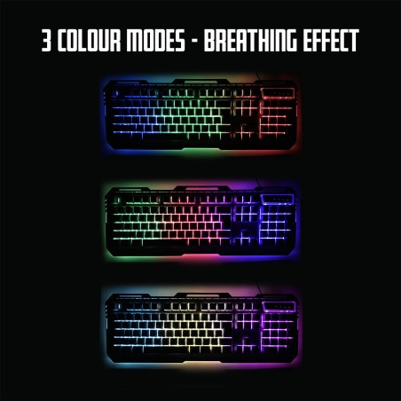 Ewent Play Gaming Keyboard illuminated US layout