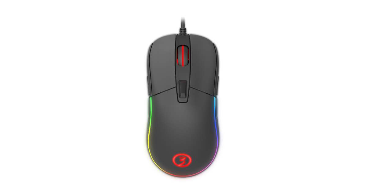 Ozone Neon X40 optische RGB gaming muis 7200DPI