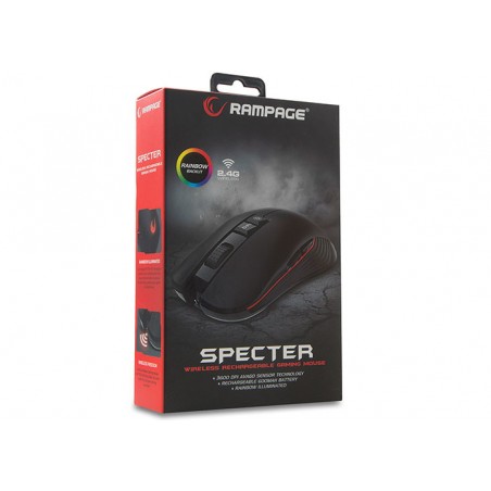 Rampage SMX-R20 Specter draadloze gaming muis