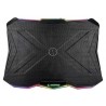 Rampage AD-RC8 Showy RGB Laptop Cooling pad- laptop koeler - 17,3 inch