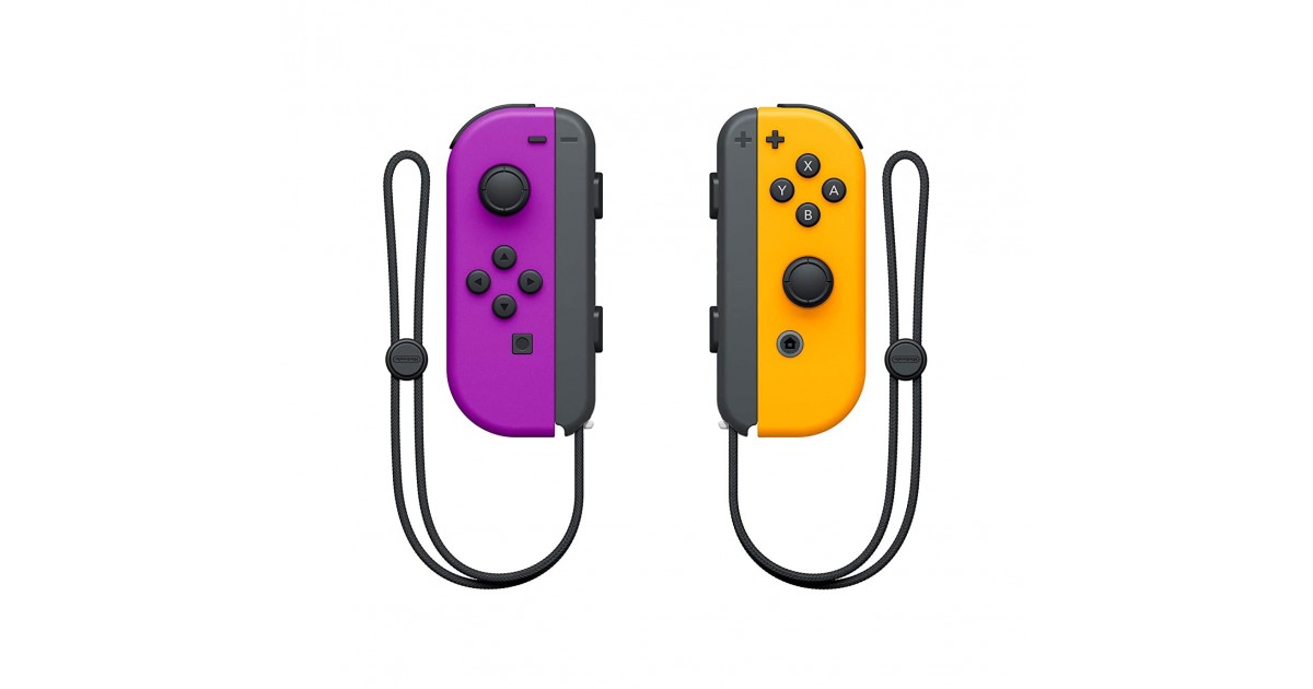 Nintendo Switch Joy-Con Pair Neon Purple/Orange