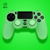 Playstation 4 - Siliconen controller skin inclusief thumbs grips - Glow in the Dark groen