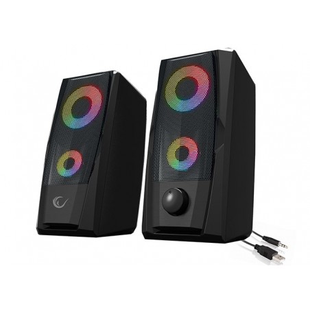 Rampage RMS-X9 RGB Gaming Stereo Speakerset