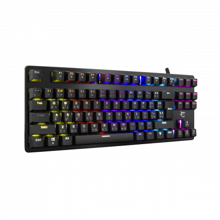 White Spartan mechanische gaming keyboard GK-1925 - Metaal-US layout - Products