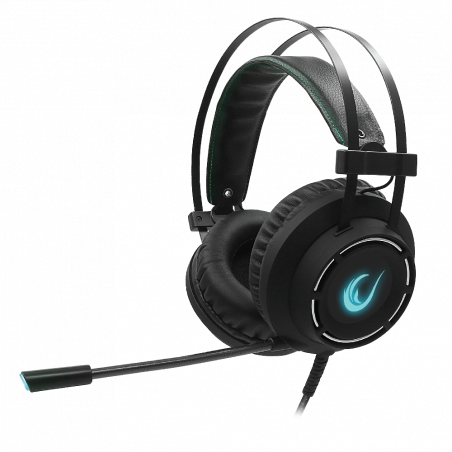 Rampage RM-19 FORTE-Y Black USB 7.1 Version Player gaming Headset