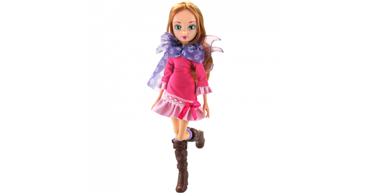 Winx GLAMOUR FRIENDS Flora speelpop - 26cm