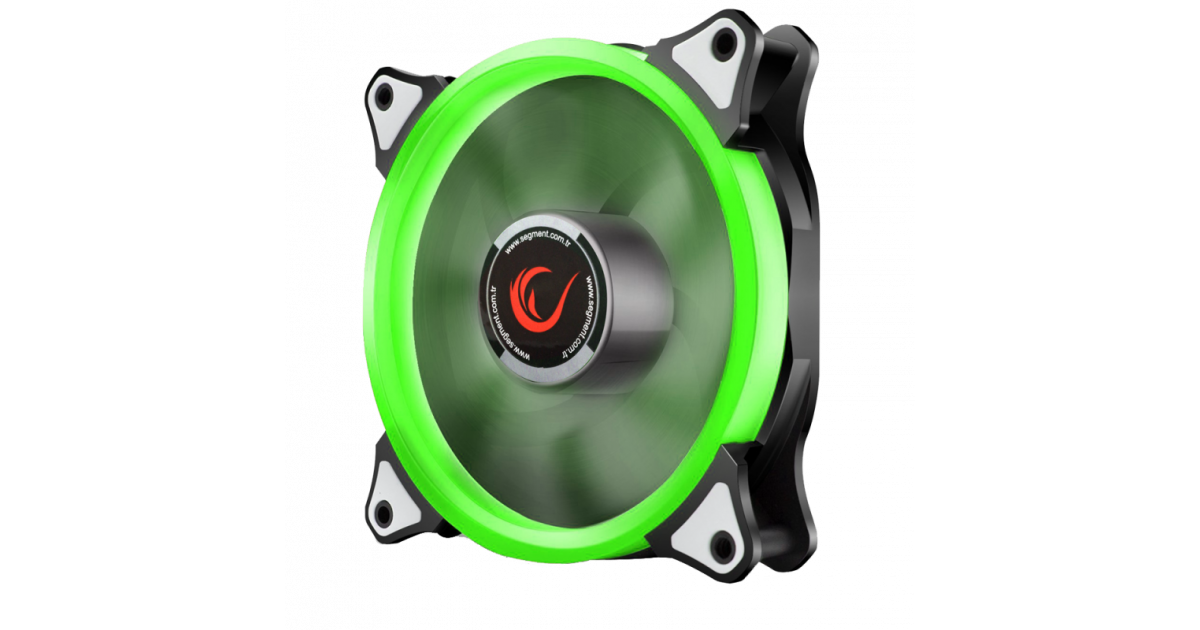 Rampage Everest 4C-15 - Case Fan Groen - 25 mm