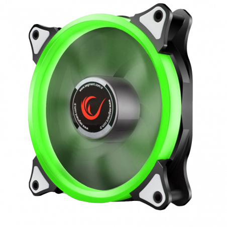 Rampage Everest 4C-15 - Case Fan Groen - 25 mm