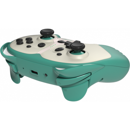 Freaks and Geeks Switch draadloze bluetooth Gamepad panda voor kids -  groen