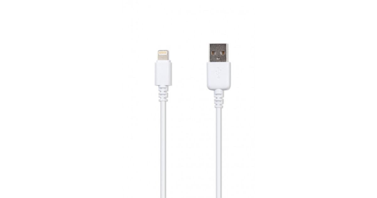 Under control iphone lightning kabel 1.2 meter wit