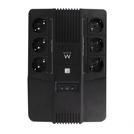 Ewent EW3945 UPS Line-interactive 600 VA 360 W 1 AC-uitgang(en)