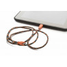 Boompods Retro type C USB kabel met micro USB aanlsuiting (1 meter) - Oranje