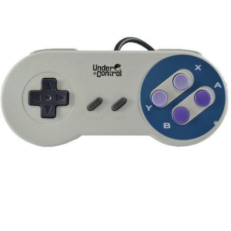 Under Control Super Nintendo Controller Bedraad 1,5M NTSC kleuren