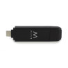 Ewent EW1075 geheugenkaartlezer USB 3.2 Gen 1 (3.1 Gen 1) Type-A/Type-C Zwart