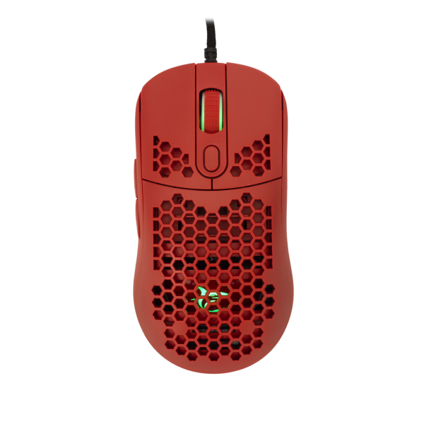 White Shark GAMING MOUSE GM-5007 GALAHAD - 6.400 dpi - Rood