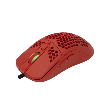 White Shark GAMING MOUSE GM-5007 GALAHAD - 6.400 dpi - Rood