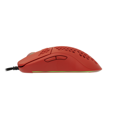 White Shark GAMING MOUSE GM-5007 GALAHAD - 6.400 dpi - Rood