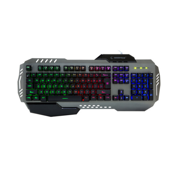 Rampage Gaming Toetsenbord KB-R79 - Rainbow Verlichting - Metalen behuizing - US Layout